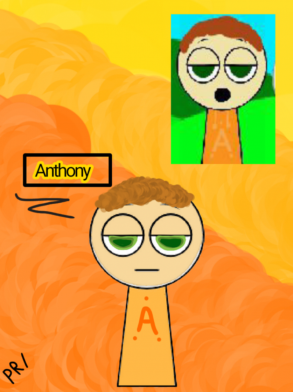 Desenho de Anthony sprunki