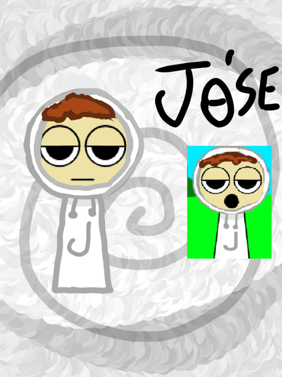 Desenho de fãs de José