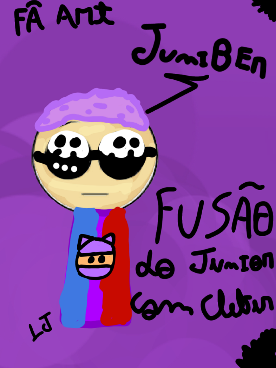 Desenho de fãs do juniobe